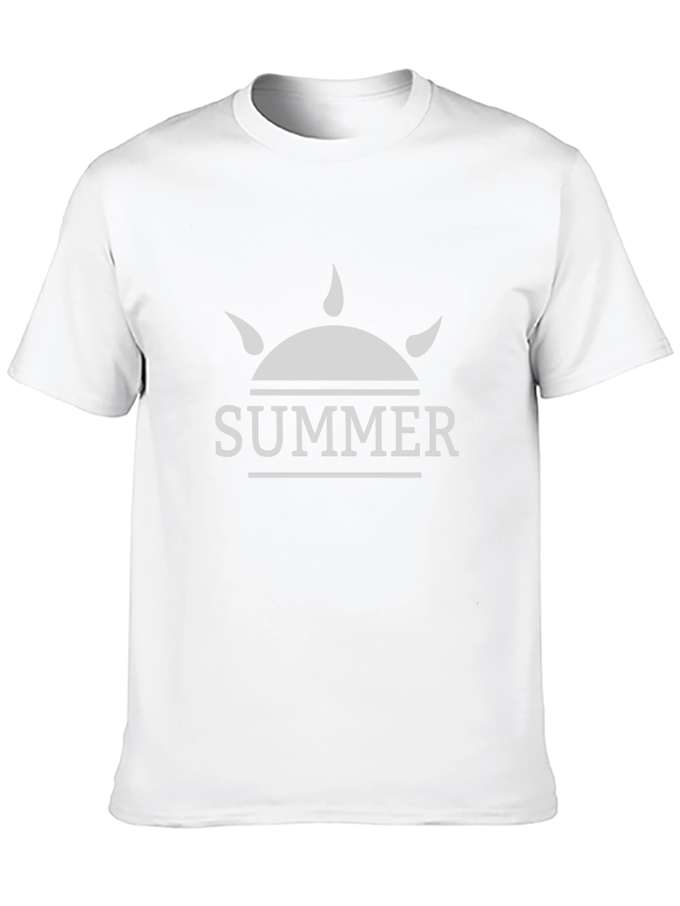 Summer Sun Graphic Tee - Classic Black T-Shirt