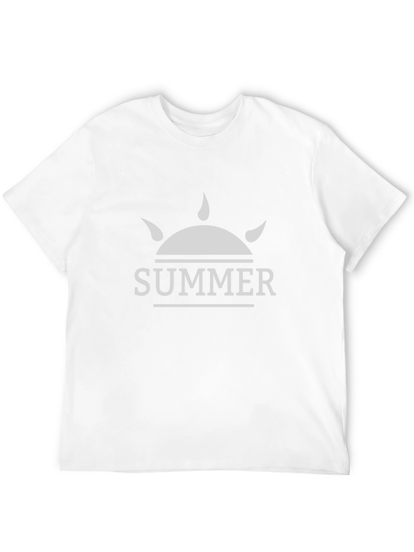 Summer Sun Graphic Tee - Classic Black T-Shirt