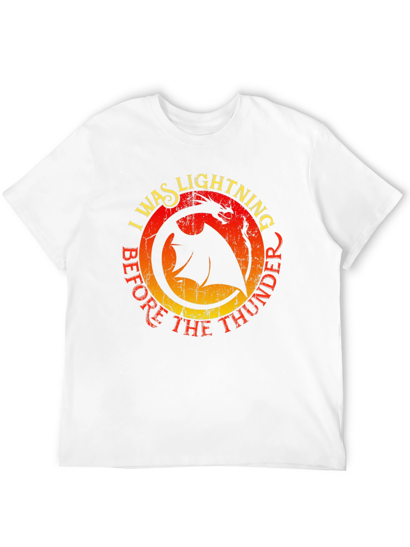Dragon Lightning Thunder Graphic Tee