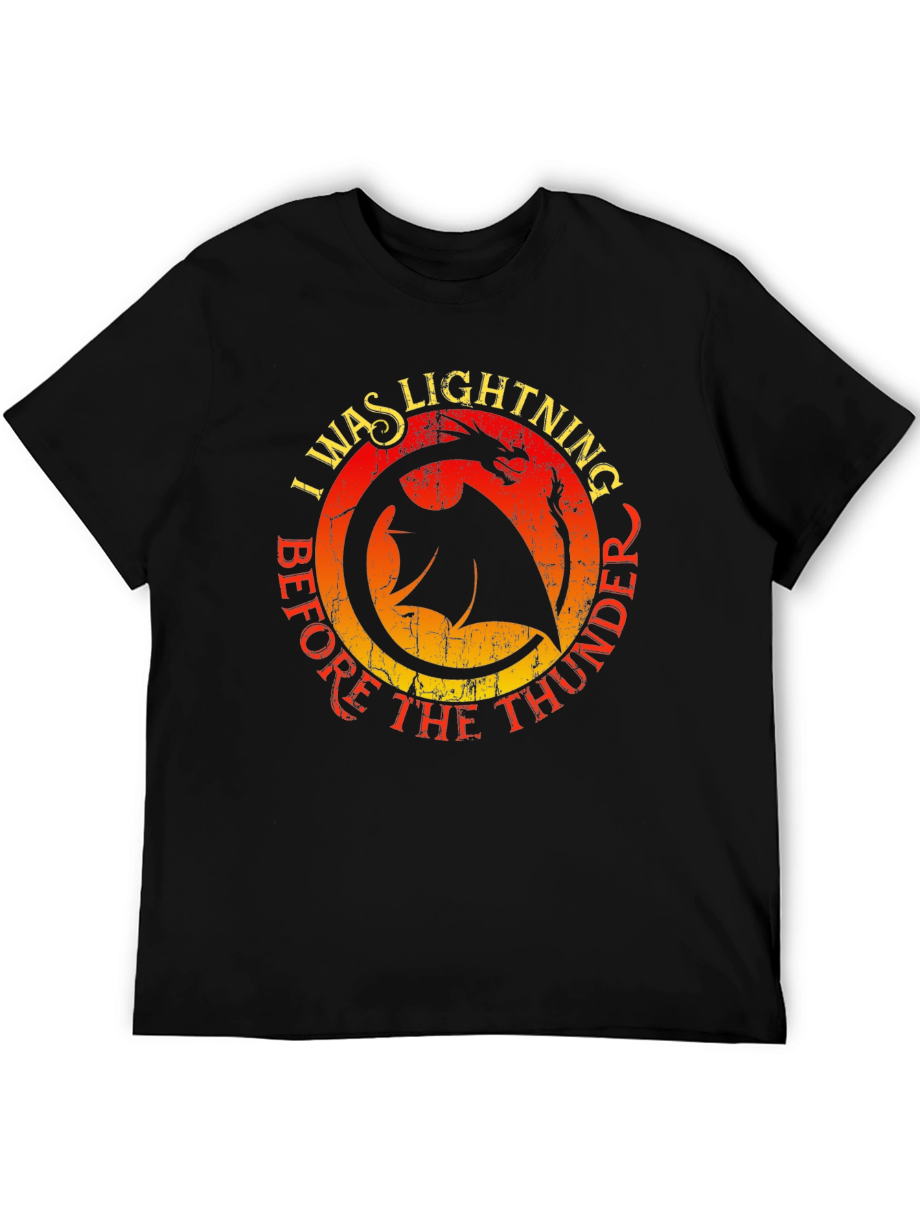 Dragon Lightning Thunder Graphic Tee