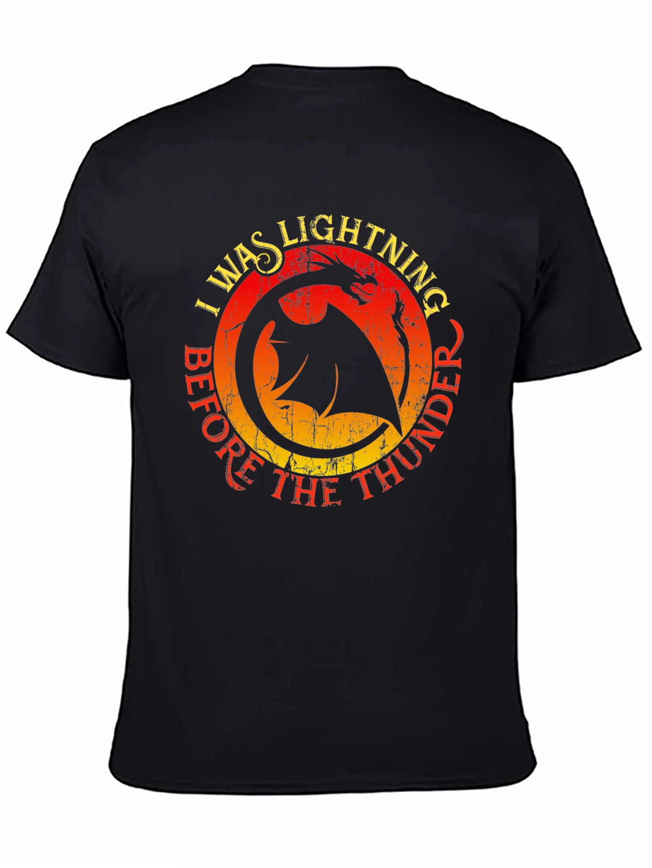 Dragon Lightning Thunder Graphic Tee