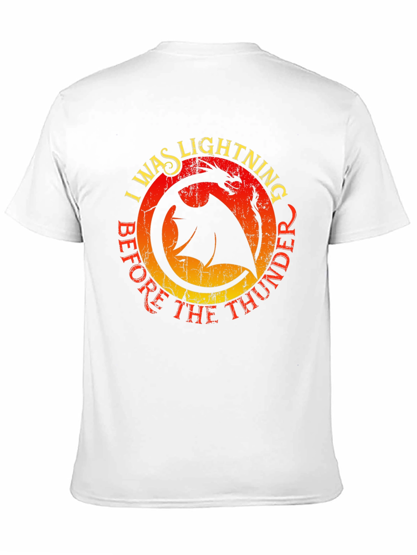 Dragon Lightning Thunder Graphic Tee