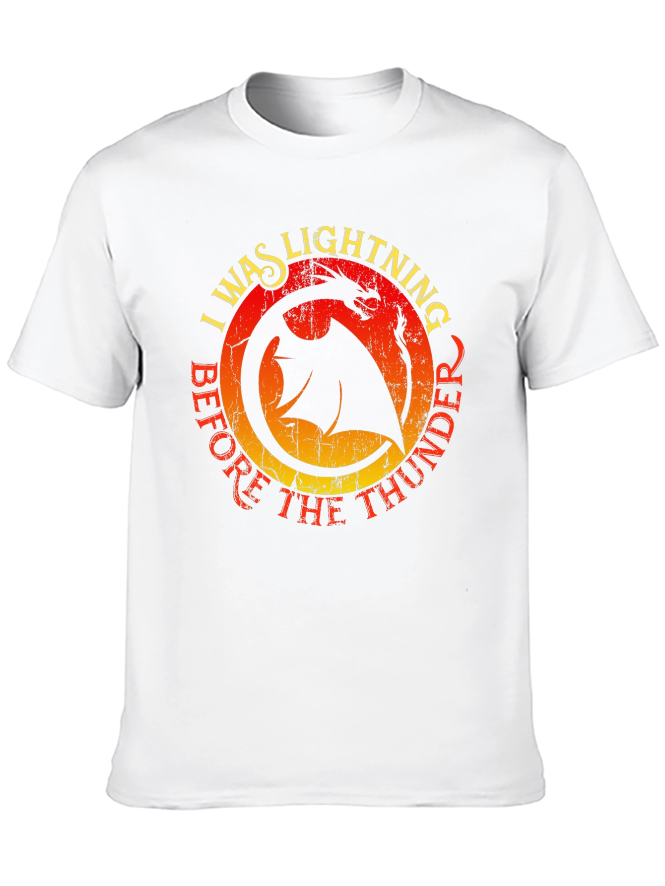 Dragon Lightning Thunder Graphic Tee