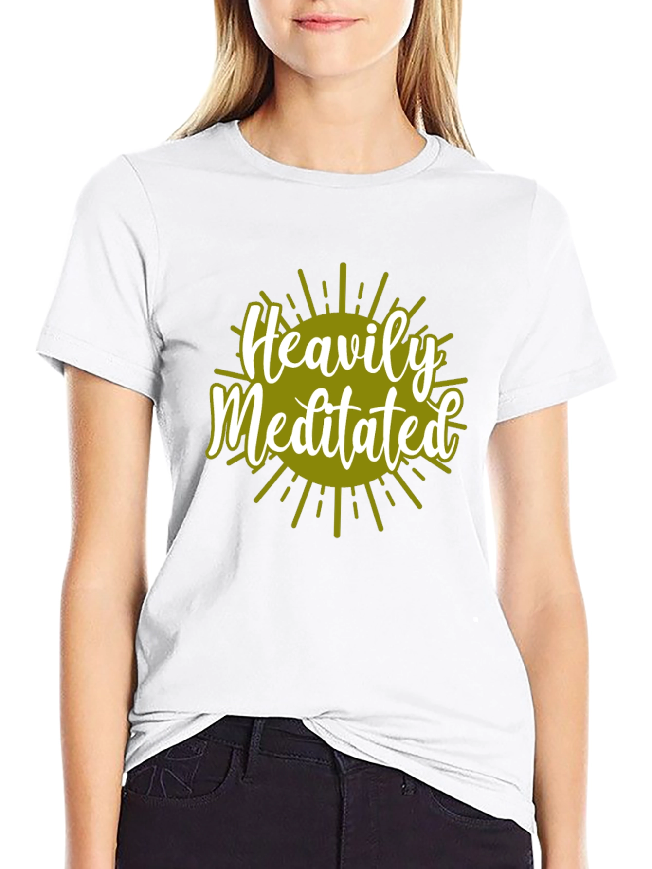 Heavily Meditated T-Shirt - Relaxed Fit