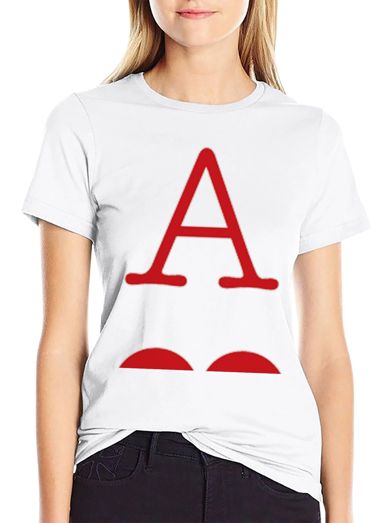 Abstract A Black T-Shirt