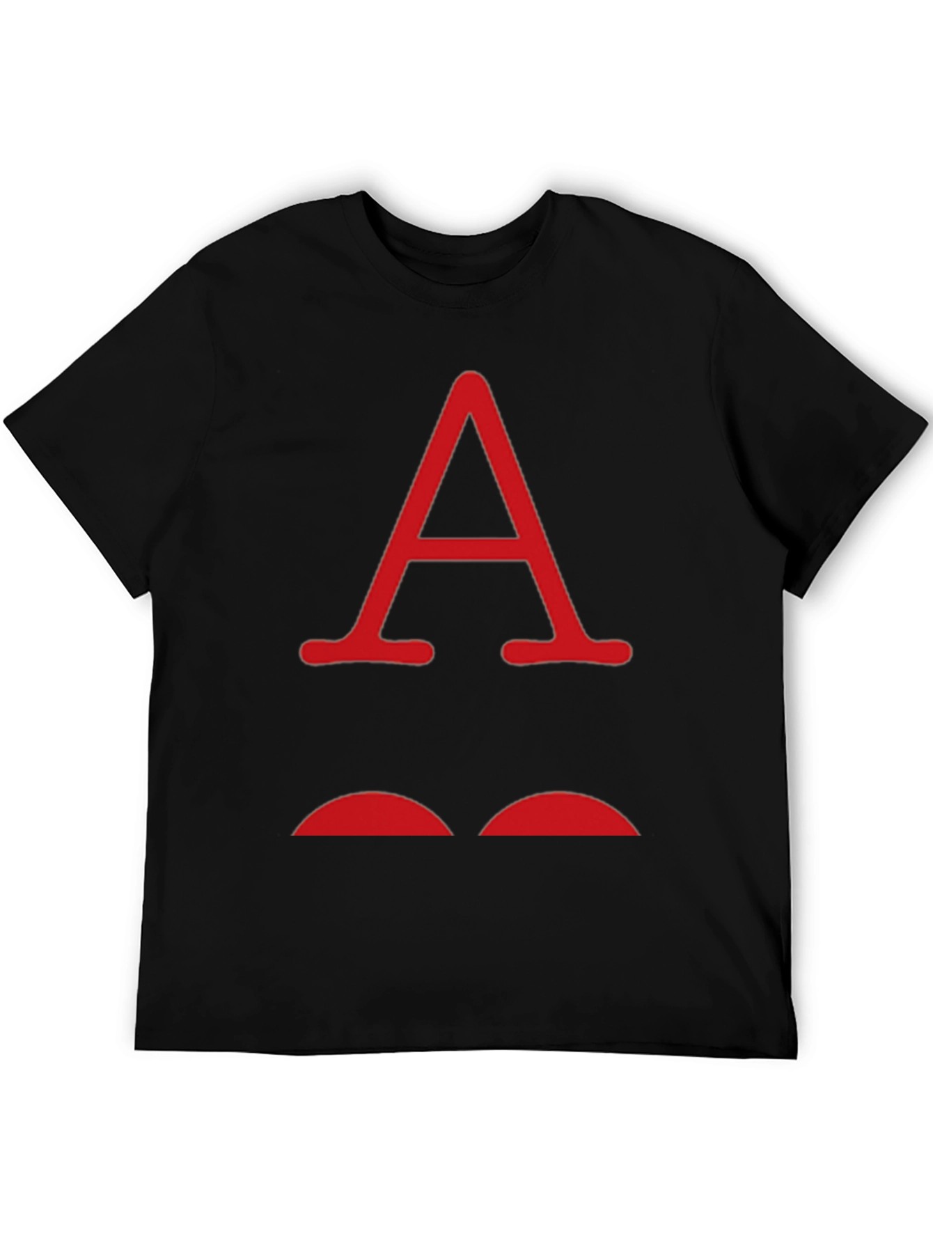Abstract A Black T-Shirt