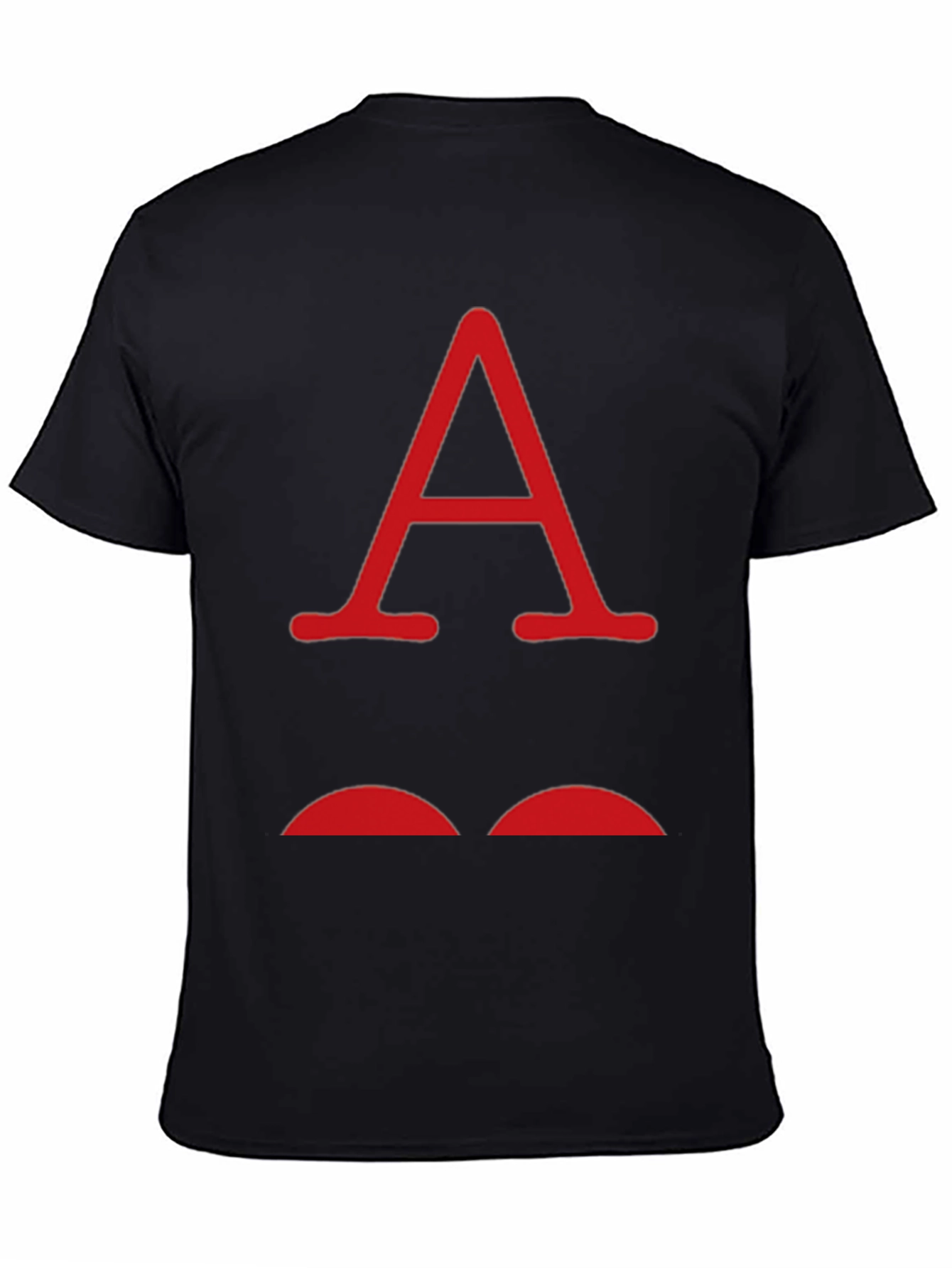 Abstract A Black T-Shirt