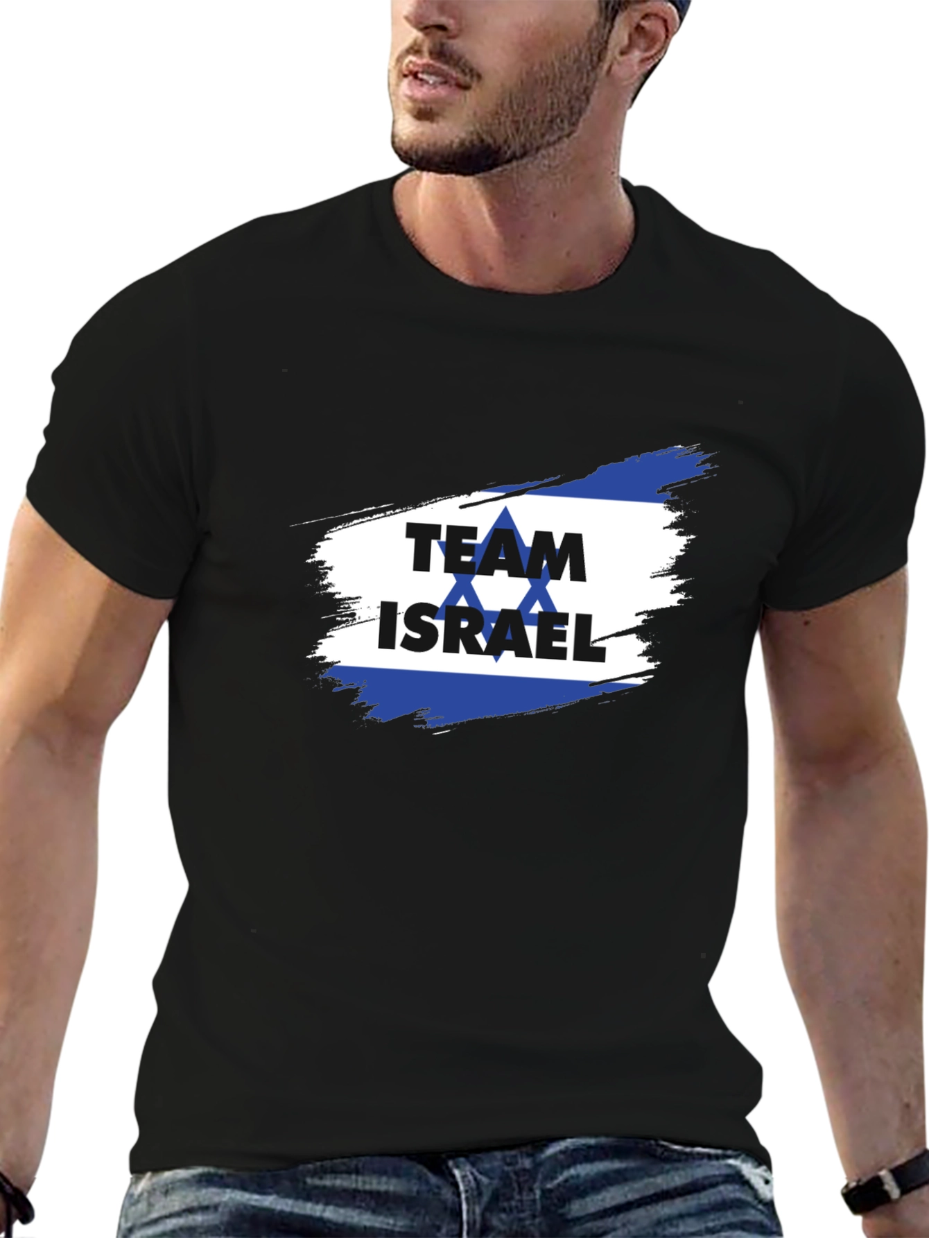 Team Israel T-Shirt Star of David Design