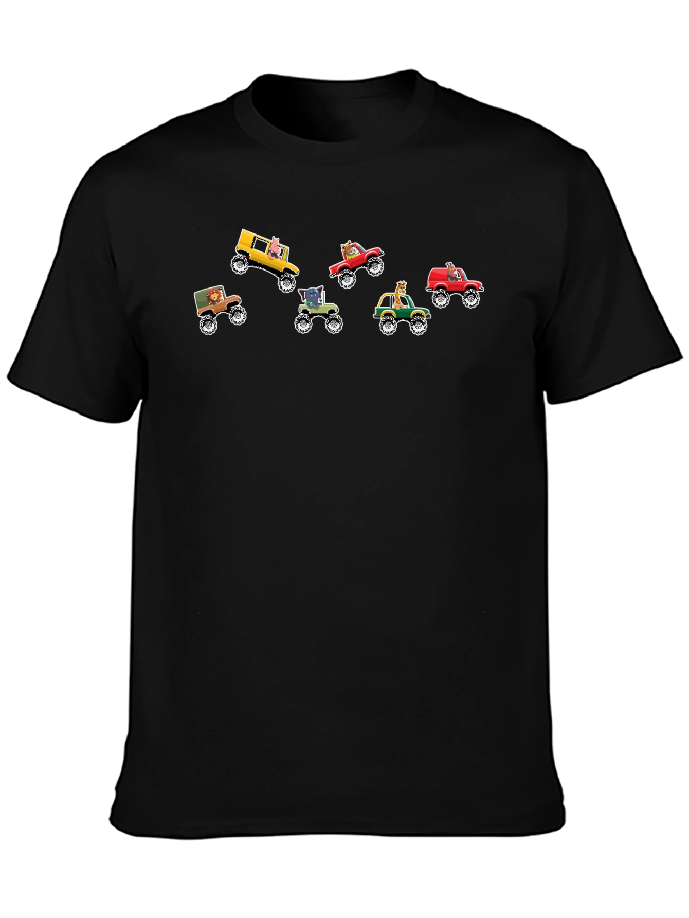 Cartoon Monster Truck T-Shirt