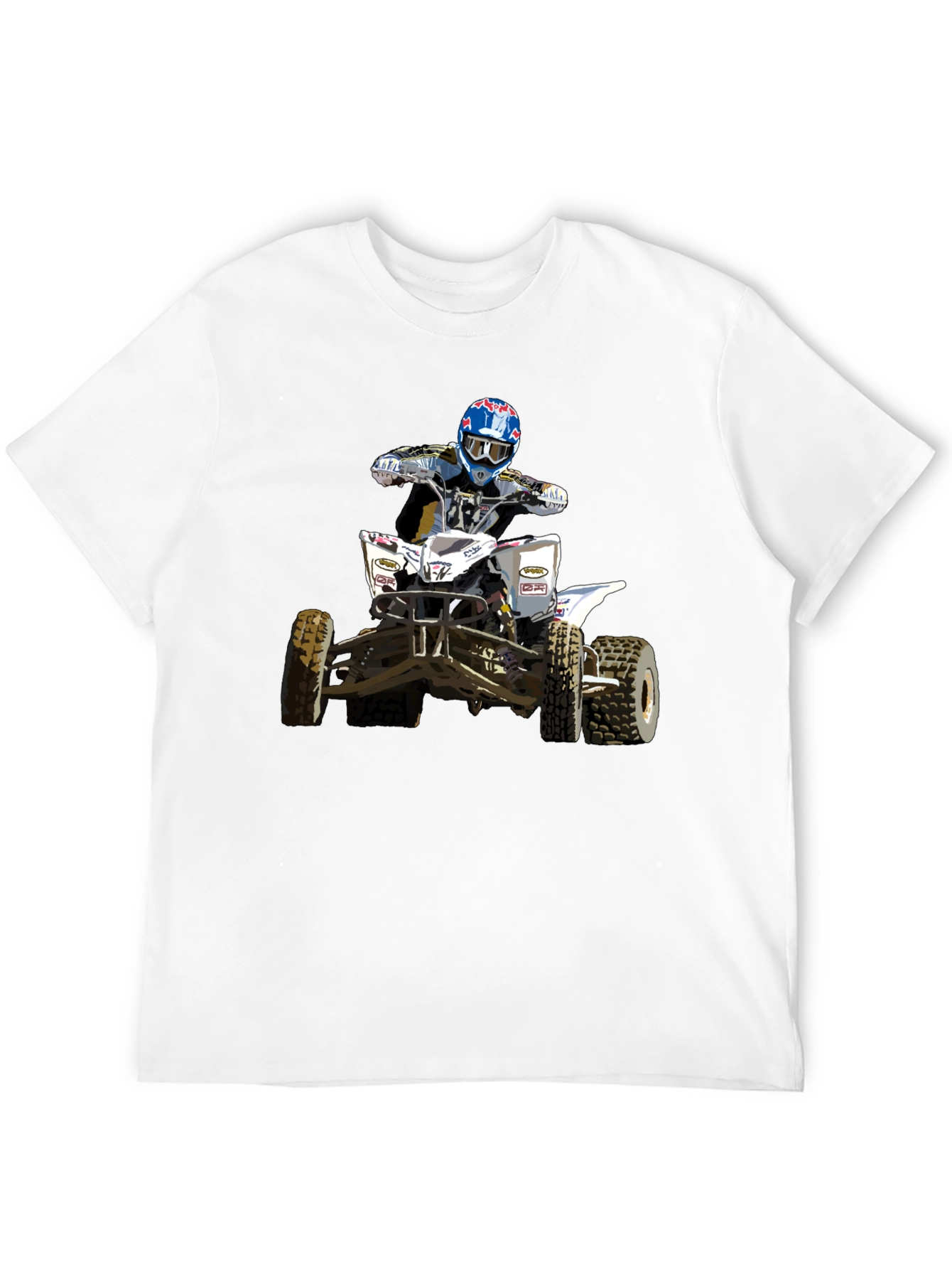 ATV Rider Graphic Tee - Black