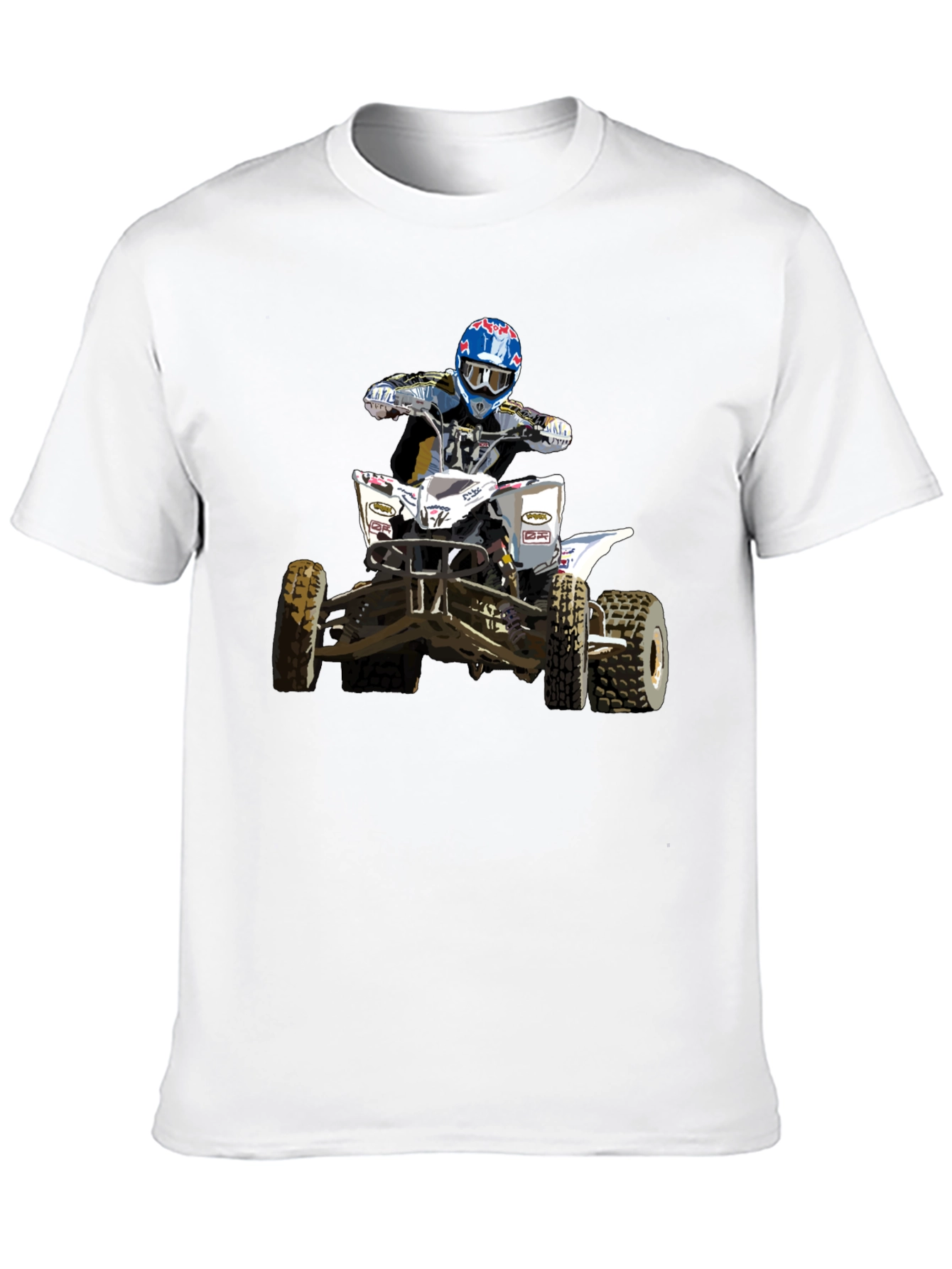 ATV Rider Graphic Tee - Black