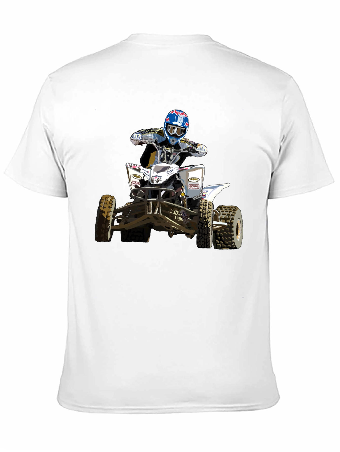 ATV Rider Graphic Tee - Black