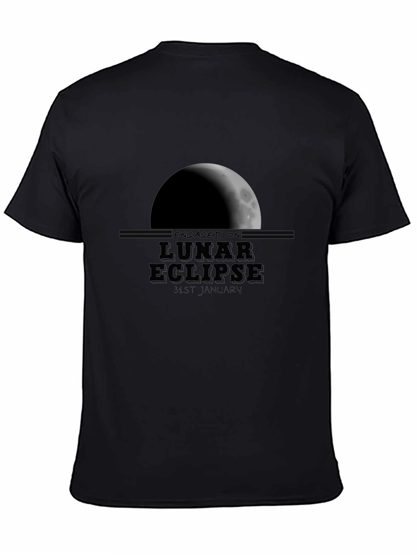 Lunar Eclipse Engagement T-Shirt