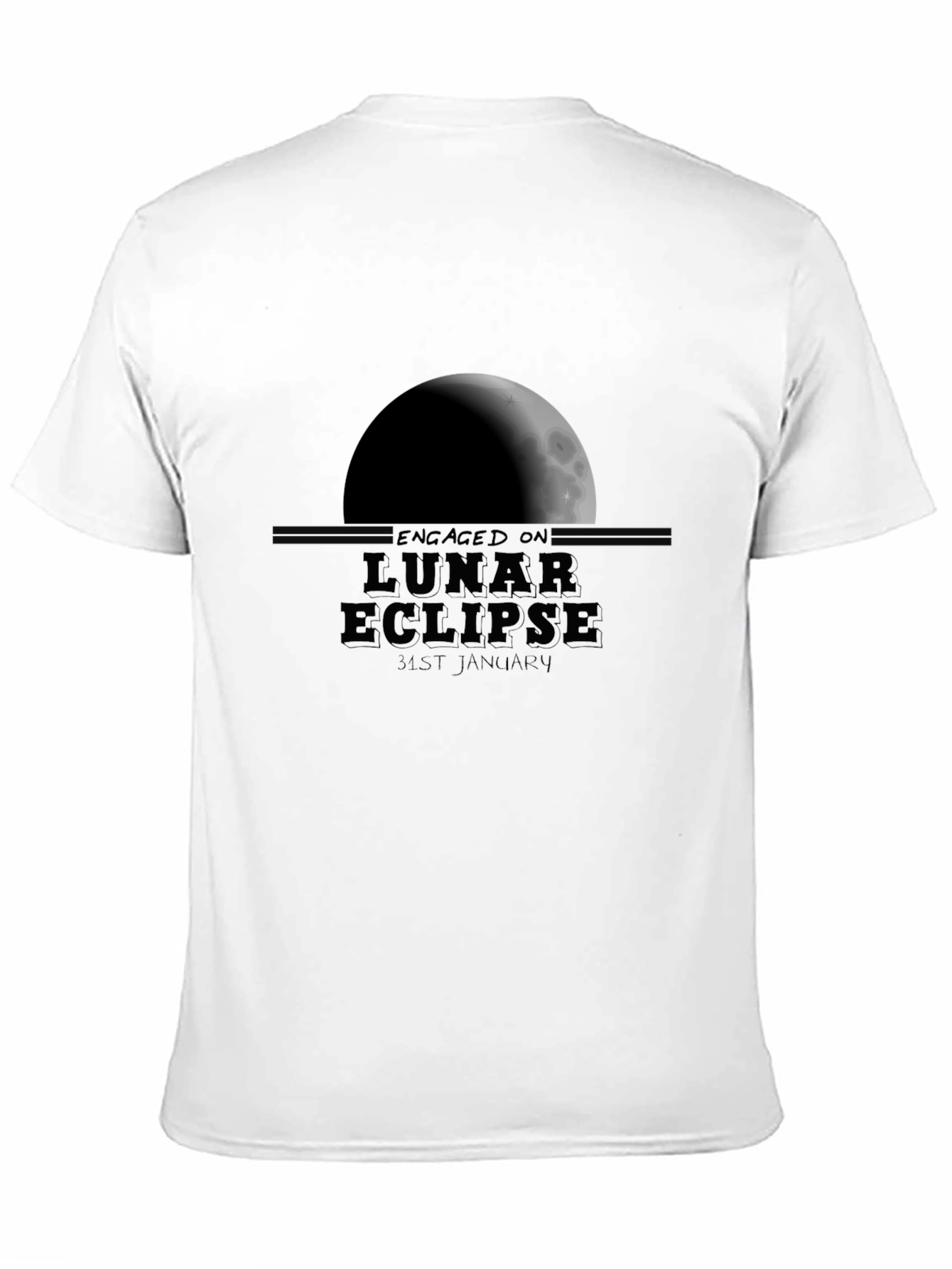 Lunar Eclipse Engagement T-Shirt