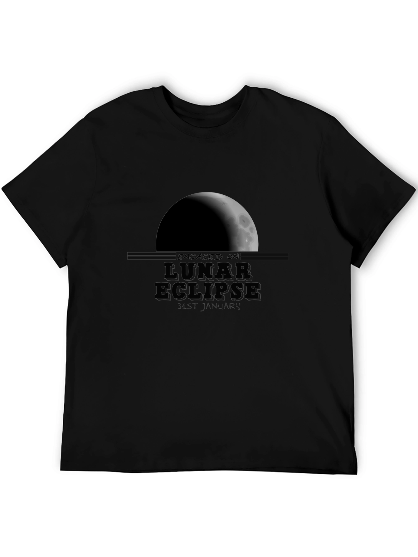 Lunar Eclipse Engagement T-Shirt