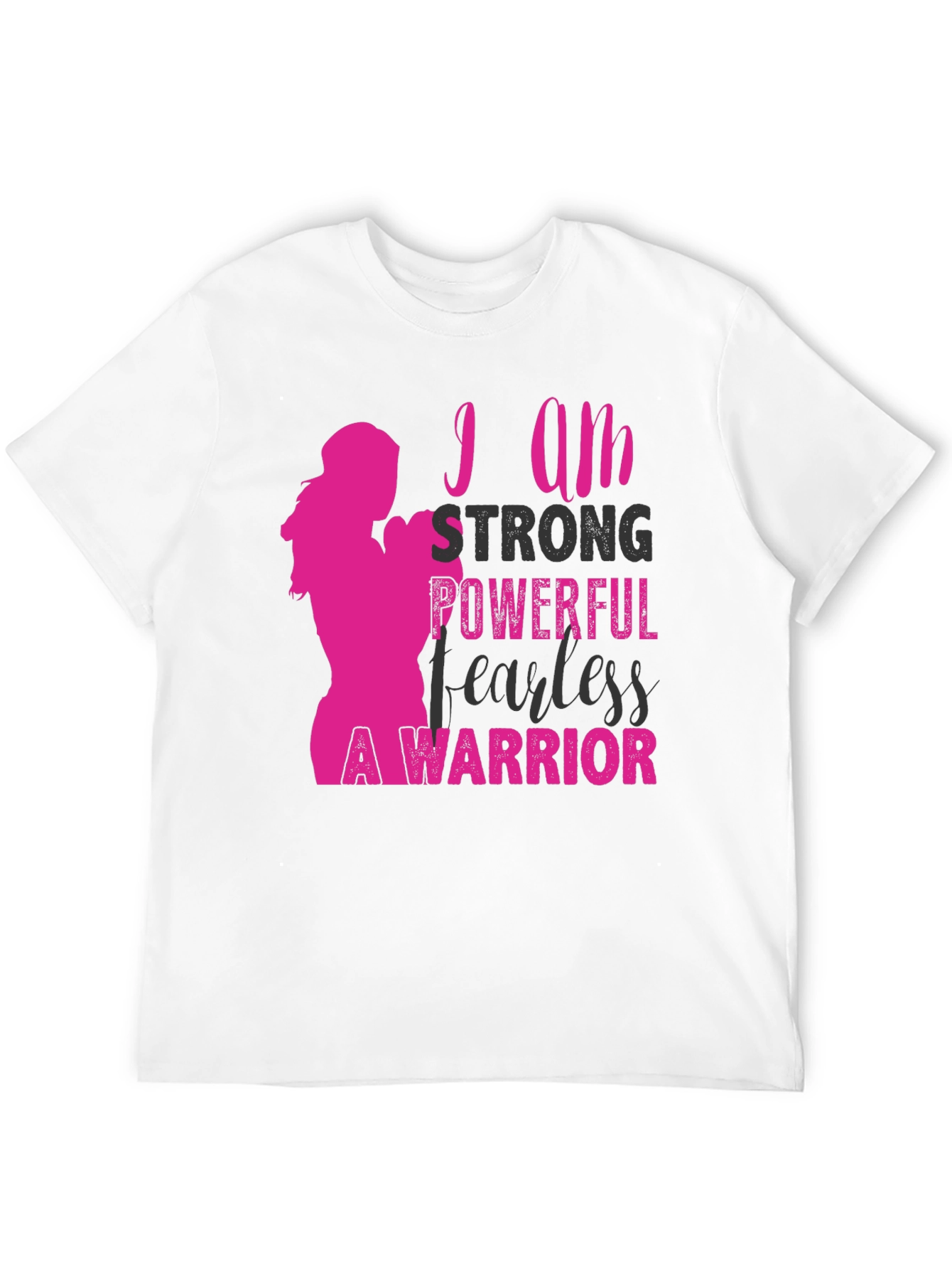 Strong Woman T-Shirt - Powerful Fearless Warrior Tee