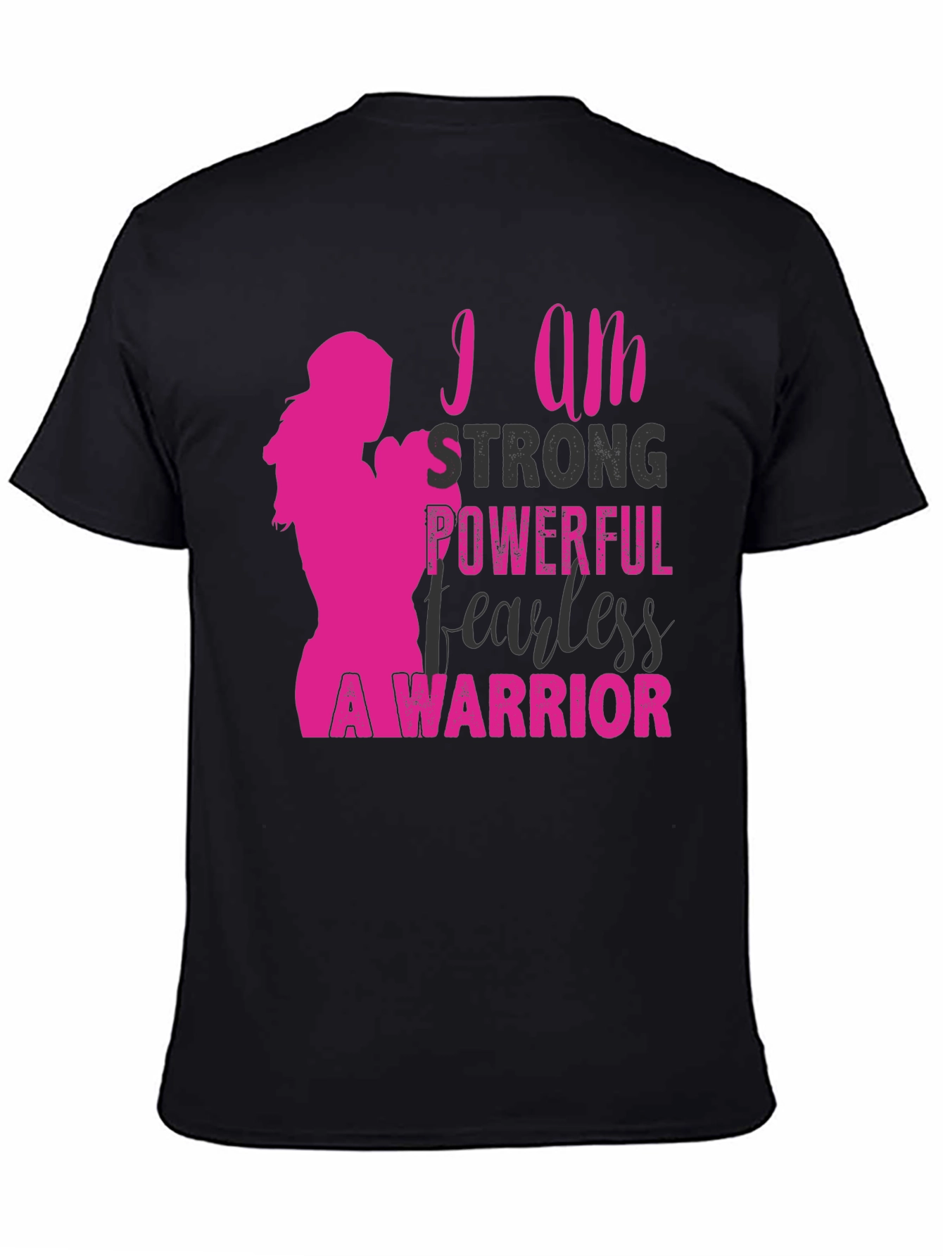Strong Woman T-Shirt - Powerful Fearless Warrior Tee