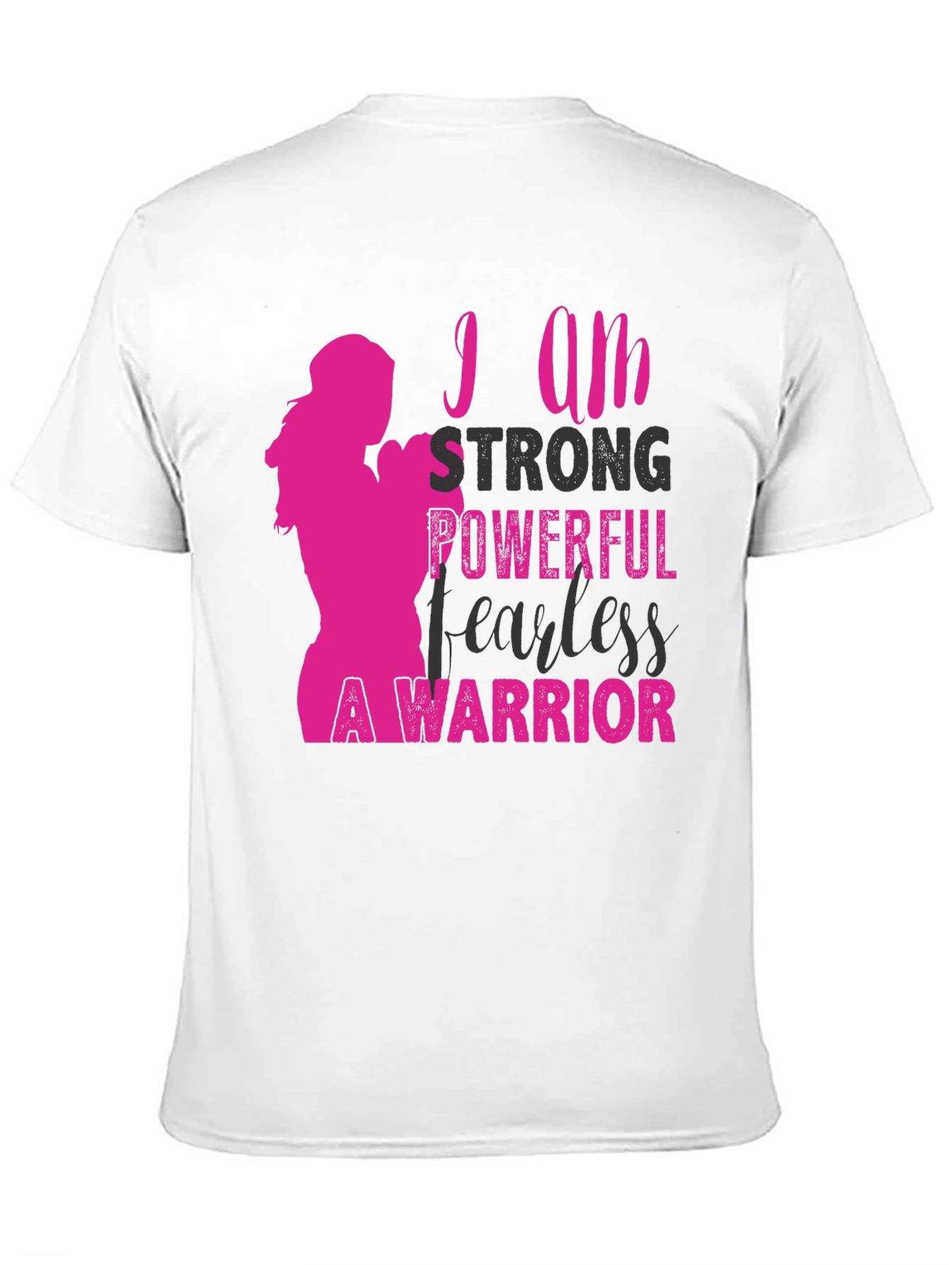Strong Woman T-Shirt - Powerful Fearless Warrior Tee