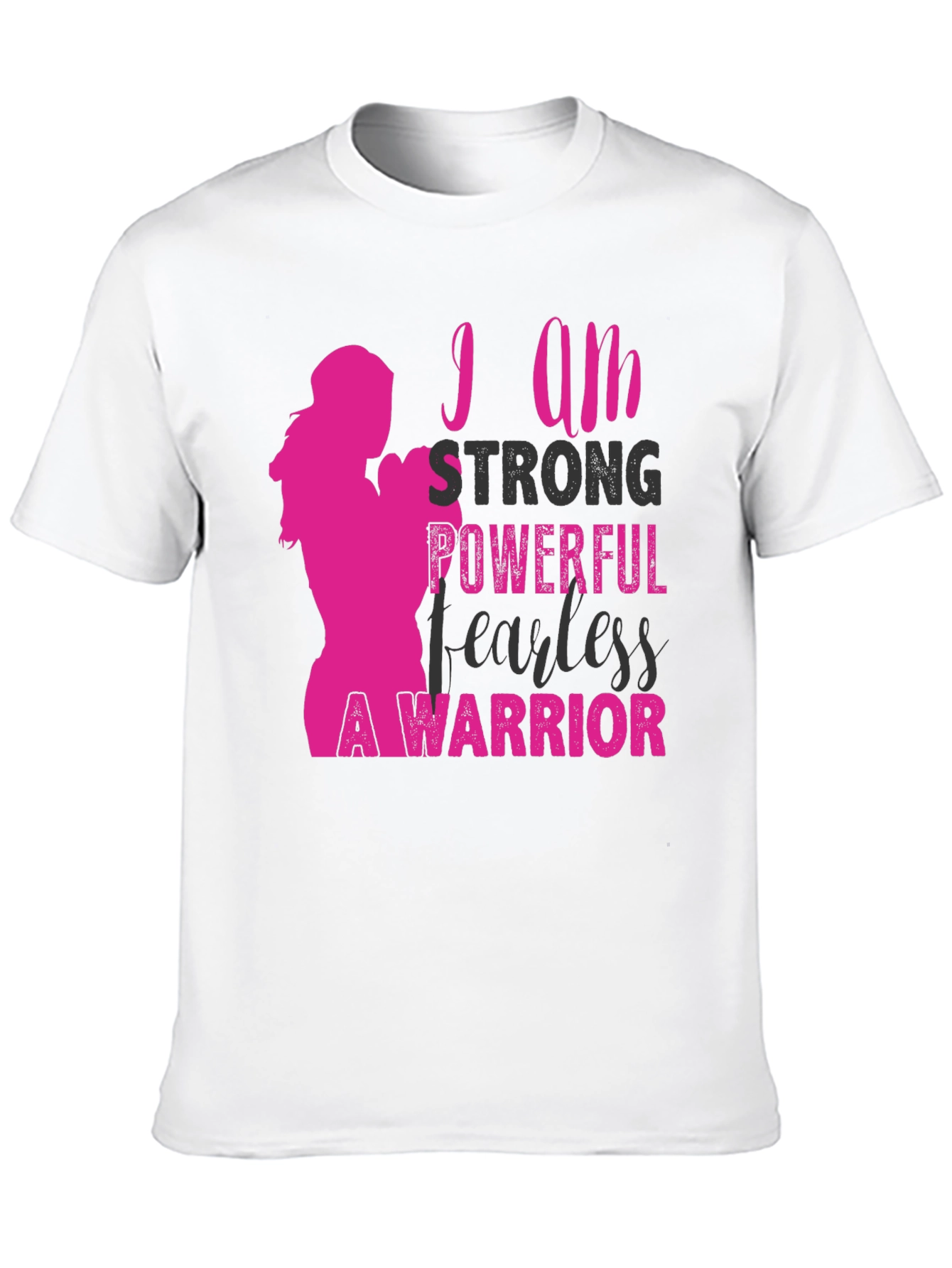 Strong Woman T-Shirt - Powerful Fearless Warrior Tee