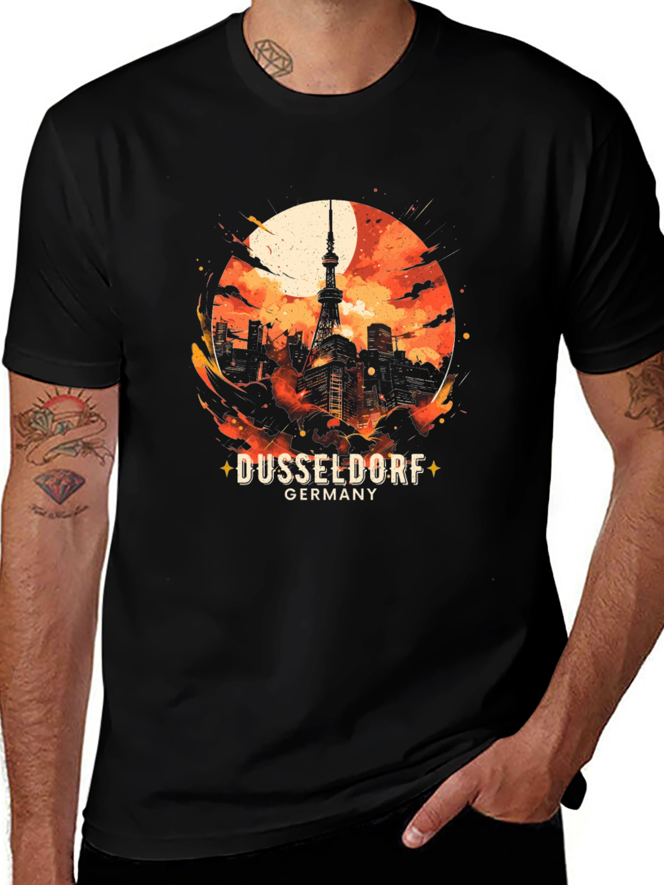 Dusseldorf Germany Graphic Tee