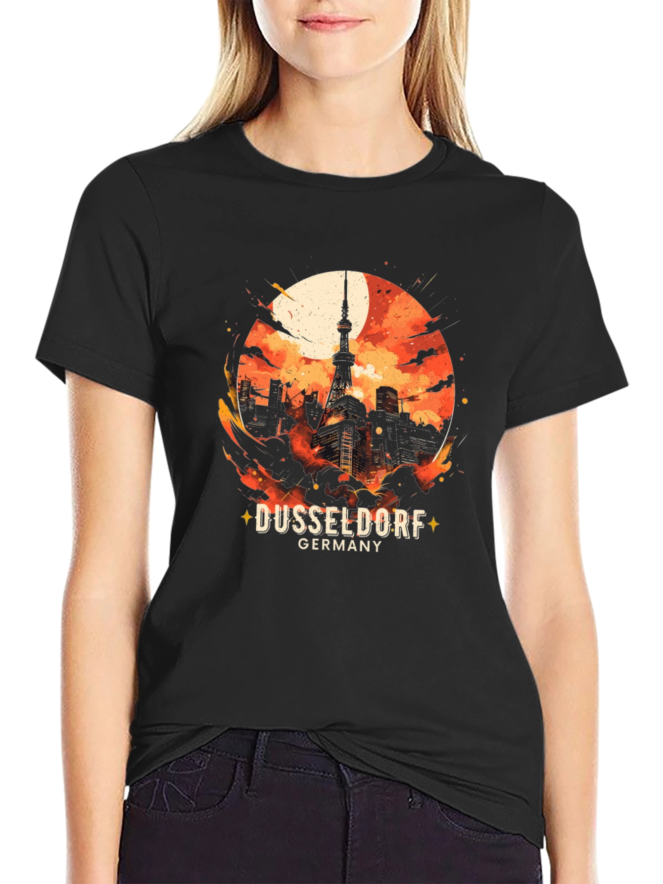Dusseldorf Germany Graphic Tee