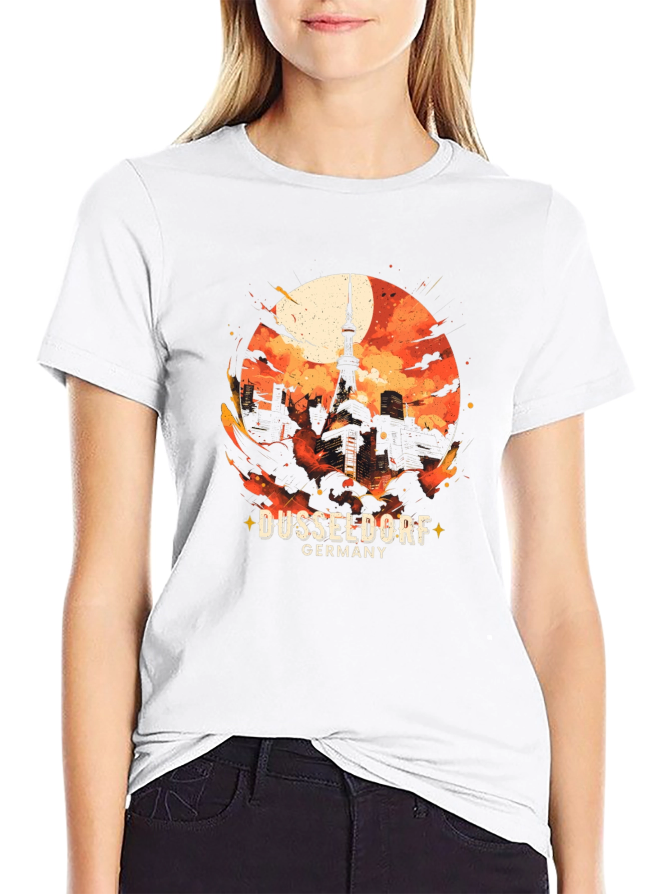 Dusseldorf Germany Graphic Tee