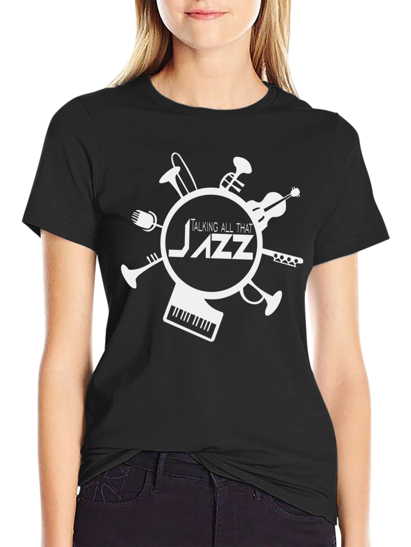 Talking All That Jazz T-Shirt - Music Lover Tee