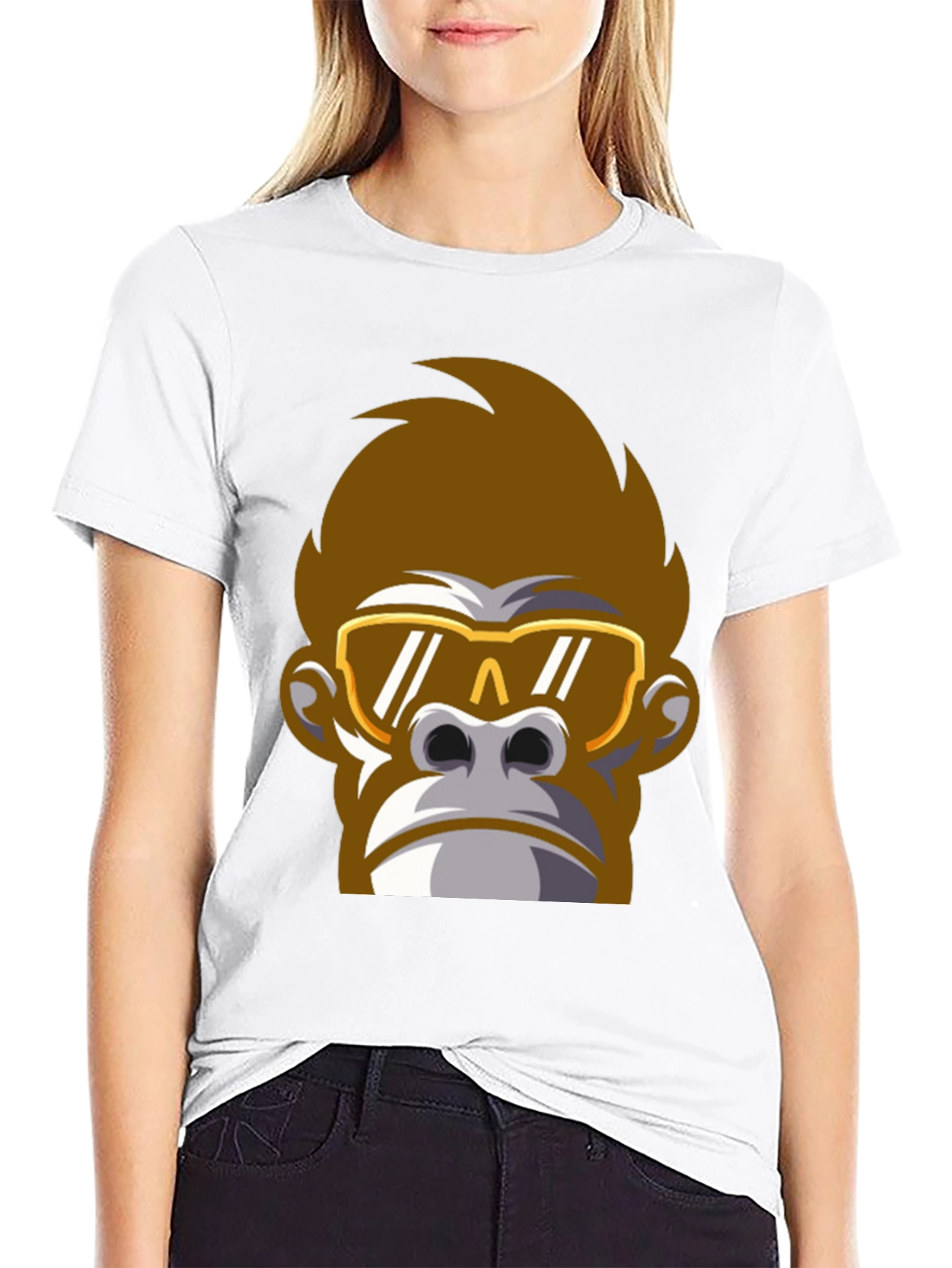 Cool Ape Graphic Tee - Black T-Shirt