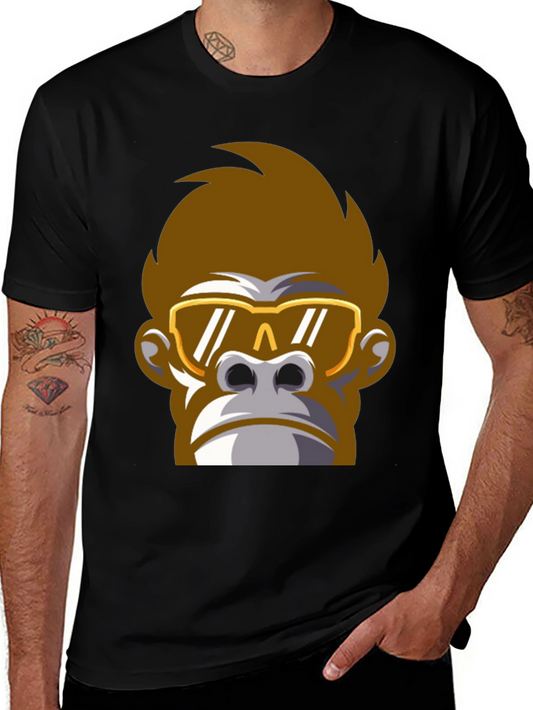 Cool Ape Graphic Tee - Black T-Shirt