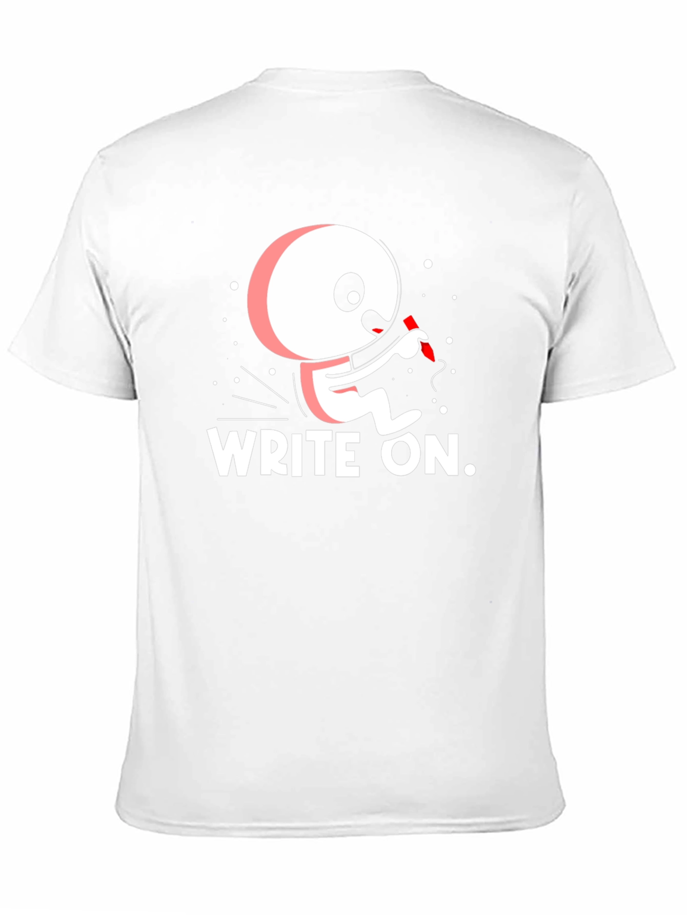 Write On! Cartoon T-Shirt - Unique Design