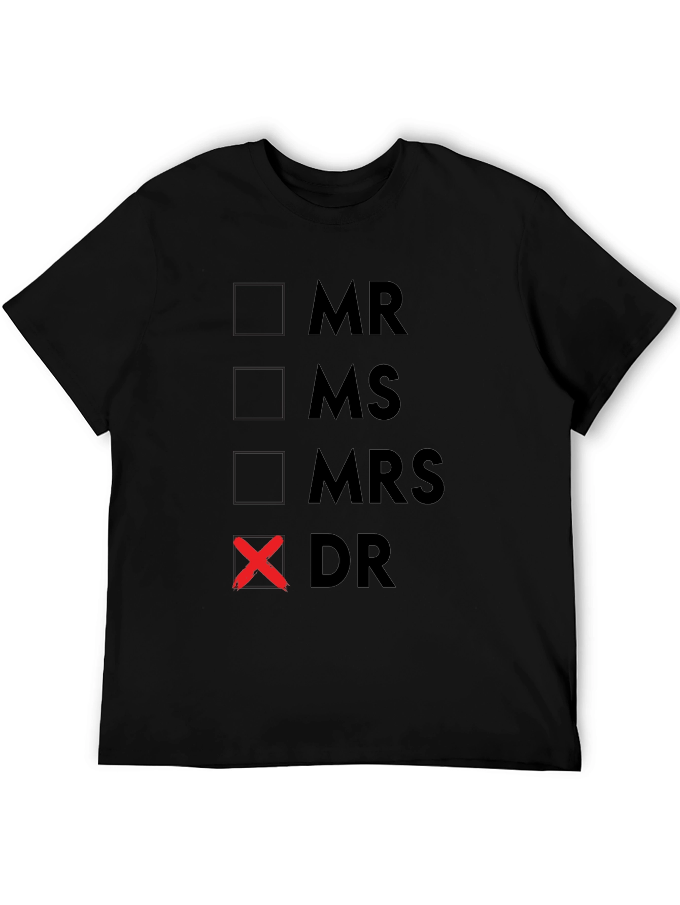 Dr. Checkbox T-Shirt - Novelty Gift