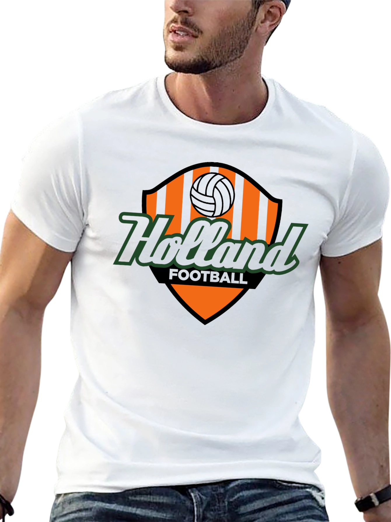 Holland Football T-Shirt - Retro Soccer Tee