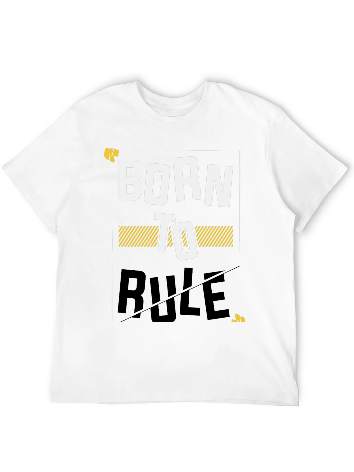Born to Rule Mens Graphic T-Shirt