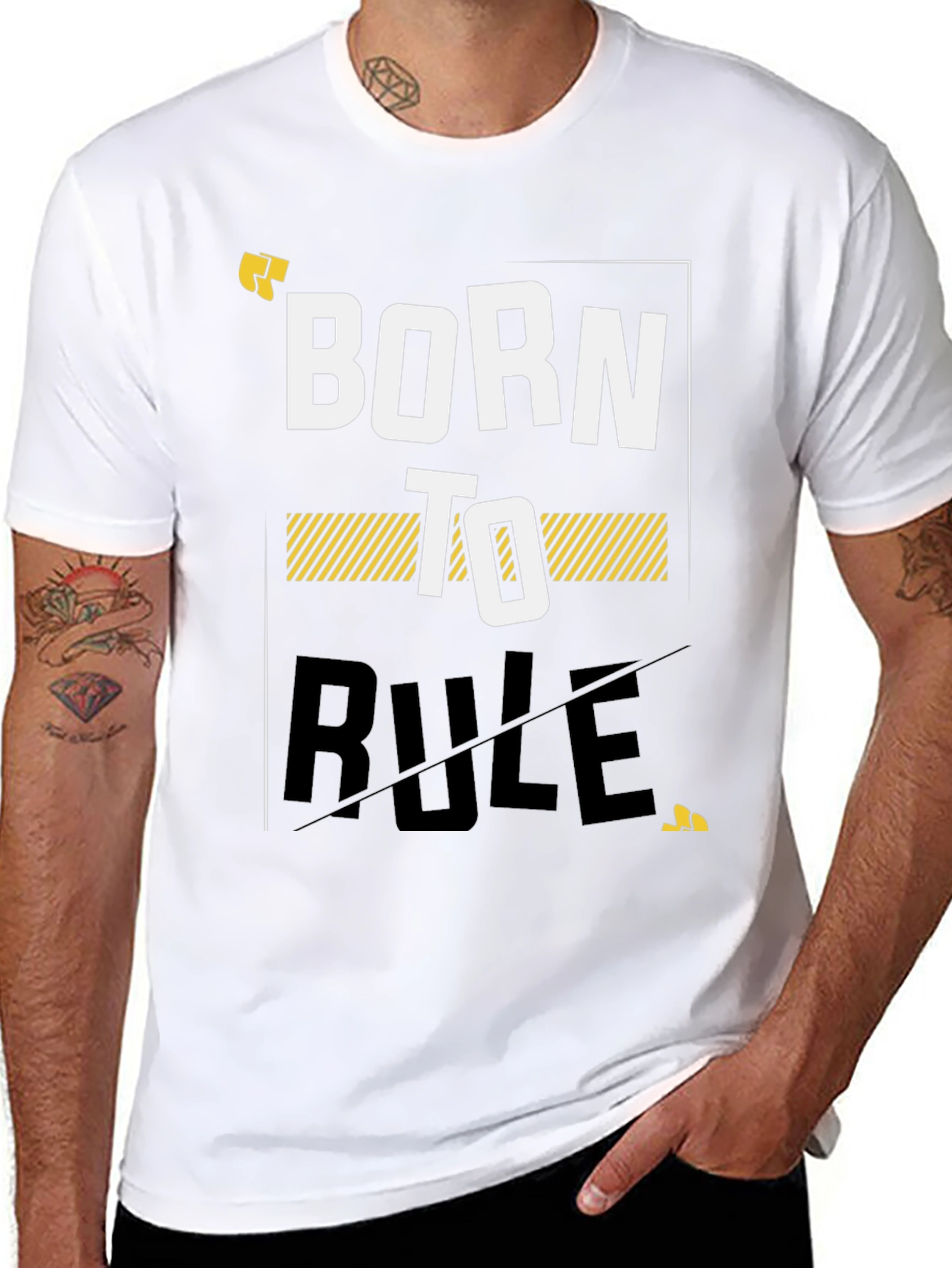 Born to Rule Mens Graphic T-Shirt