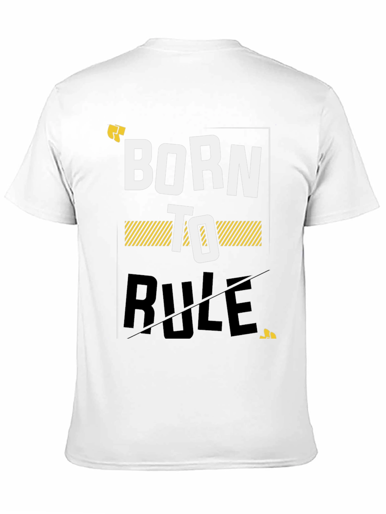 Born to Rule Mens Graphic T-Shirt