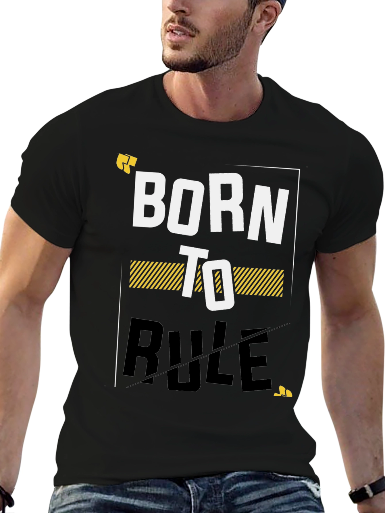 Born to Rule Mens Graphic T-Shirt