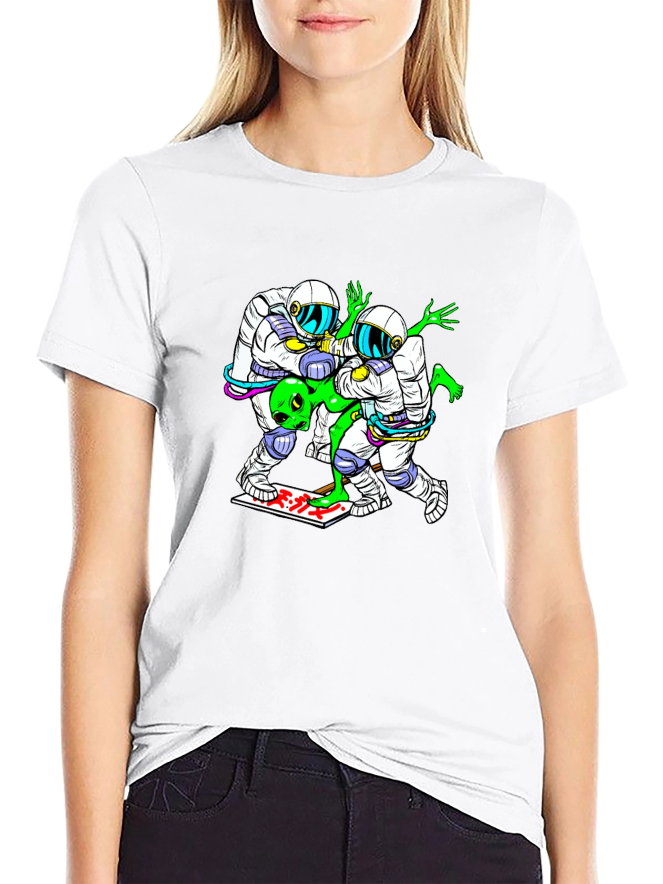 Alien Abduction Graphic Tee
