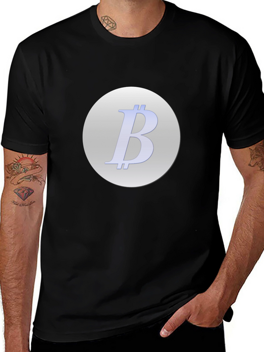 Bitcoin Logo Black T-Shirt