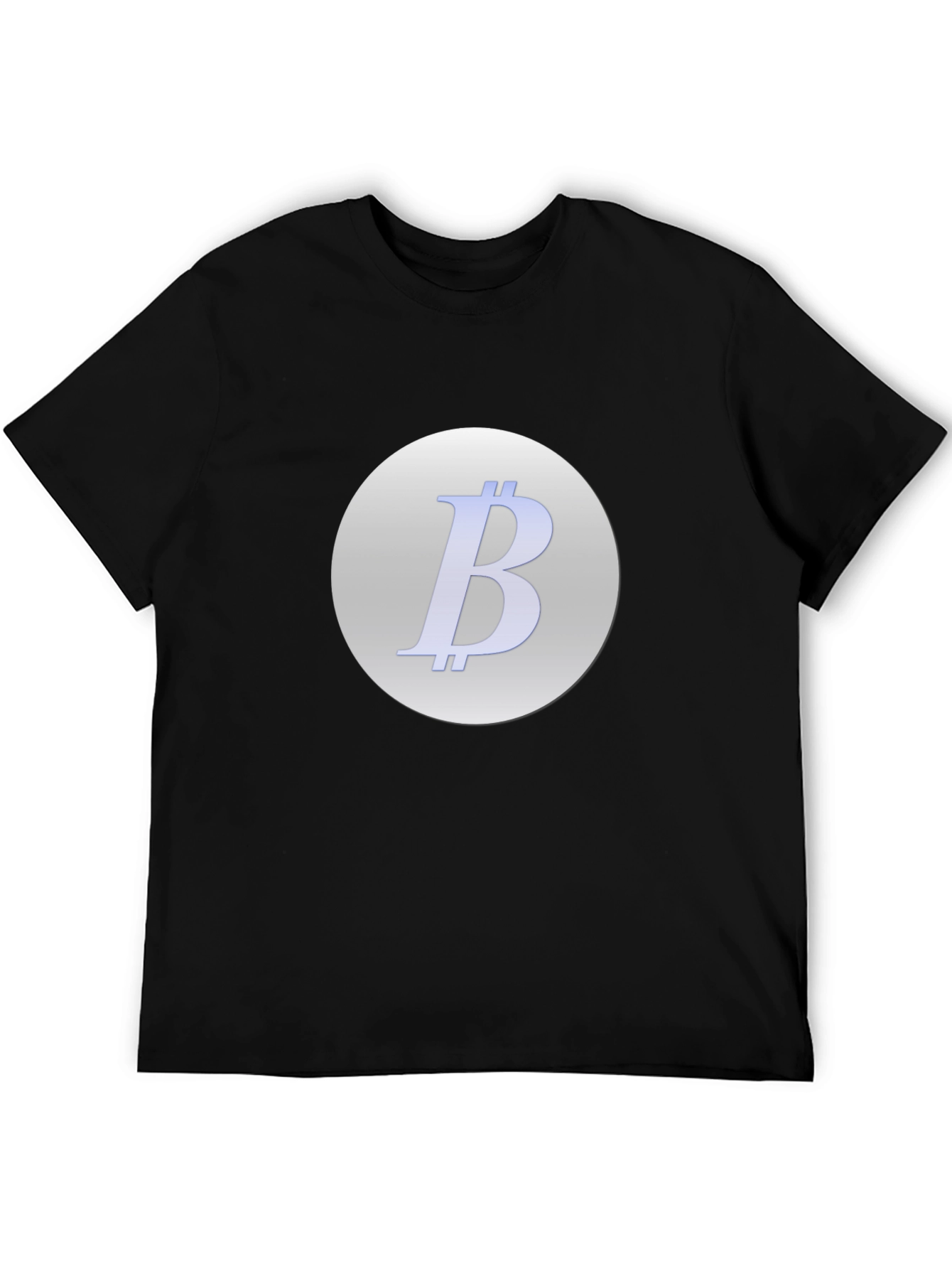 Bitcoin Logo Black T-Shirt