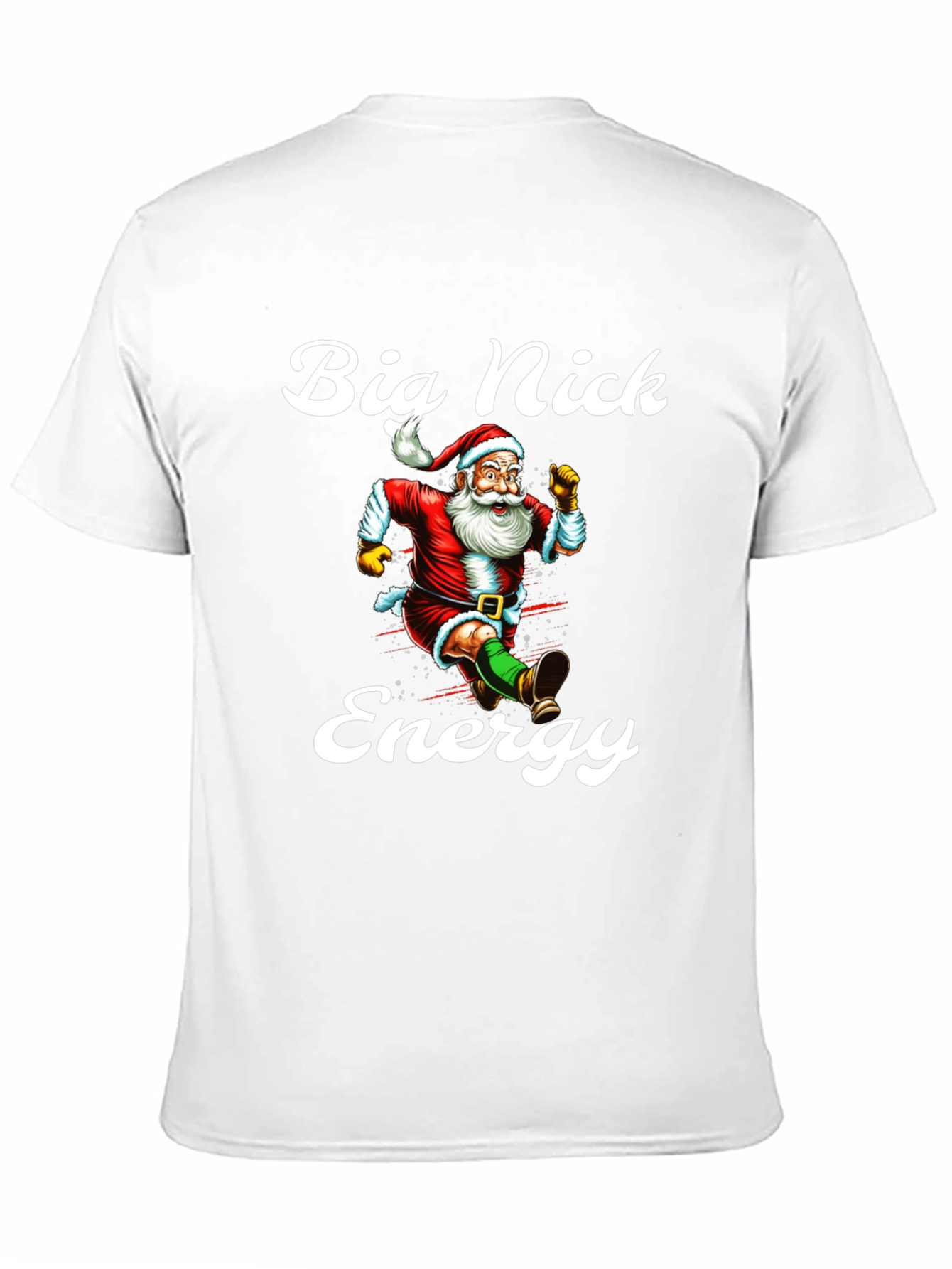 Big Nick Energy Santa T-Shirt