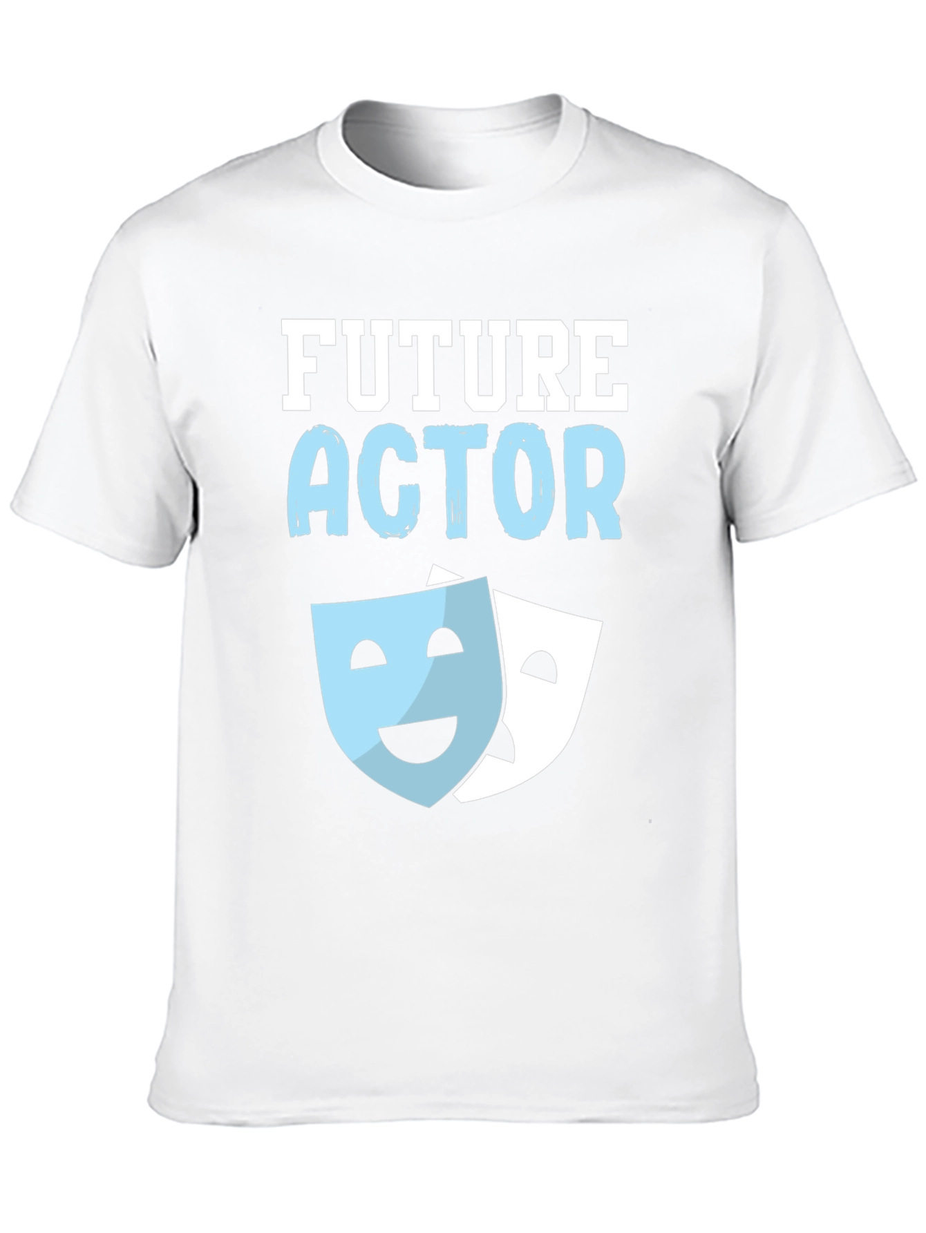 Future Actor T-Shirt Theater Masks Graphic Tee