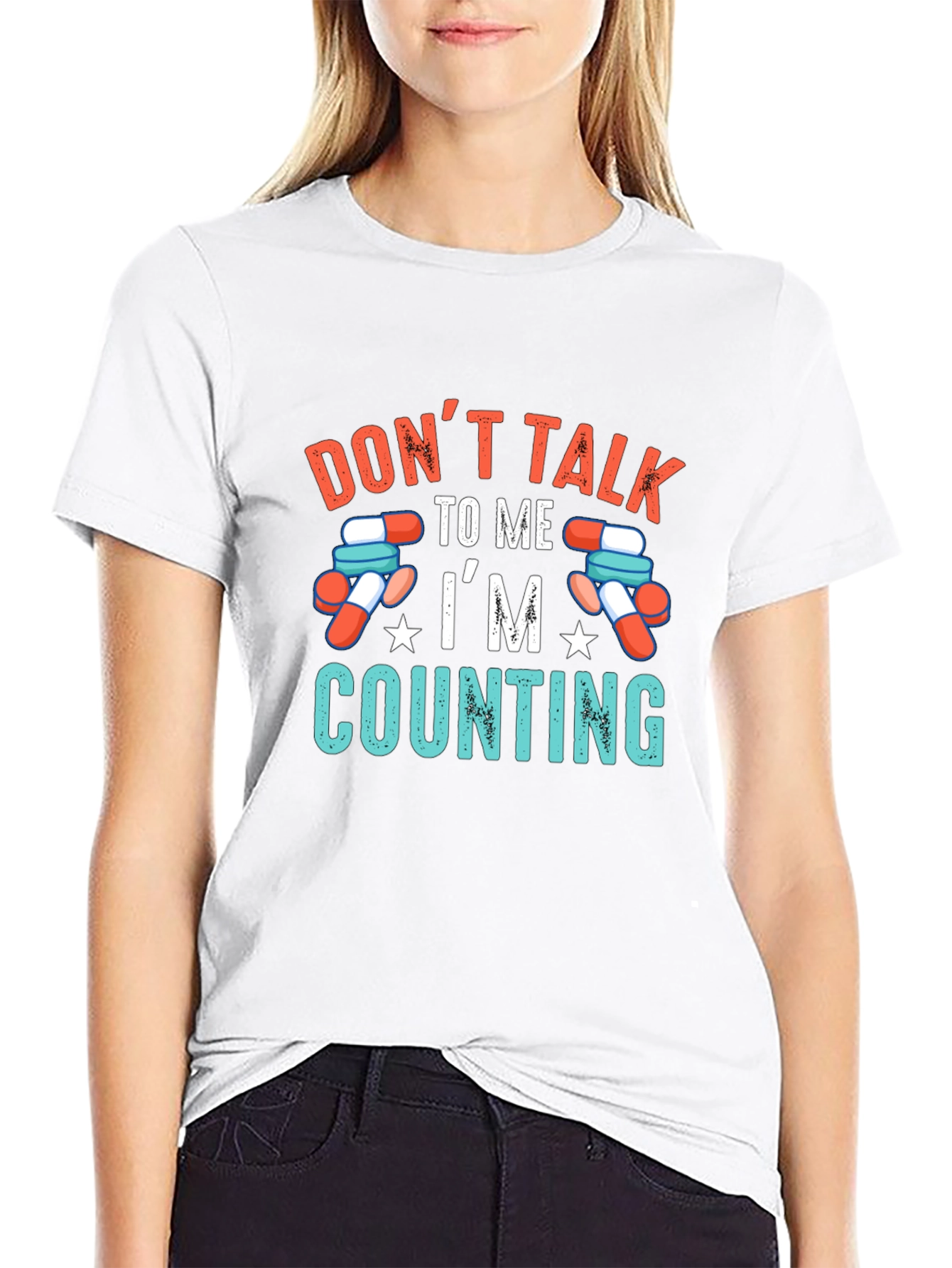 Dont Talk To Me Im Counting Funny T-Shirt