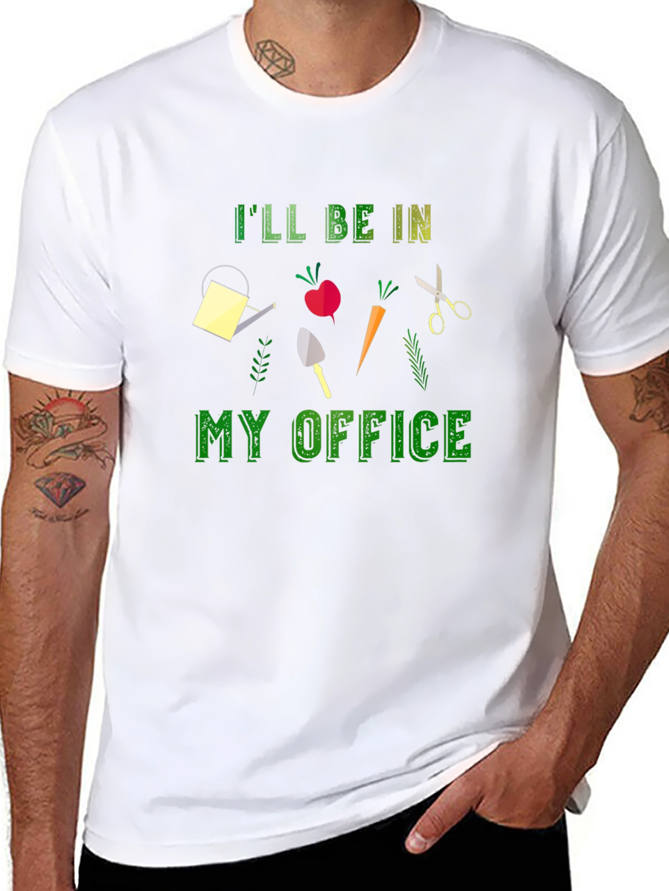 Ill Be In My Office Gardening T-Shirt