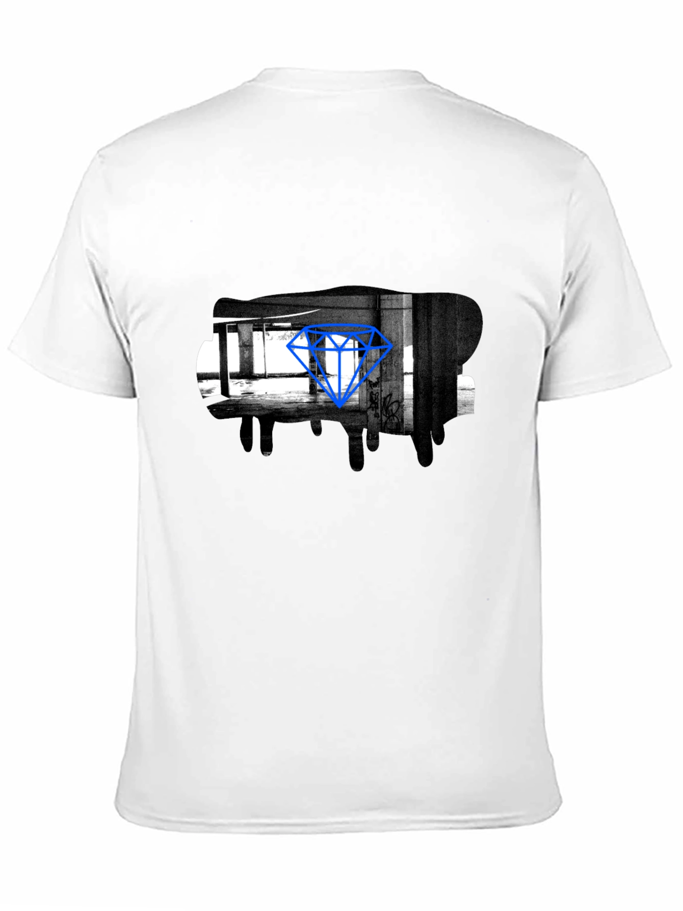 Urban Diamond Graphic Tee - Cool Street Style