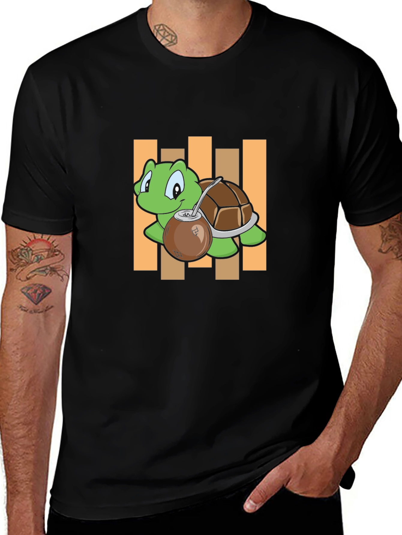 Turtle Mate T-Shirt - Cute Cartoon Design