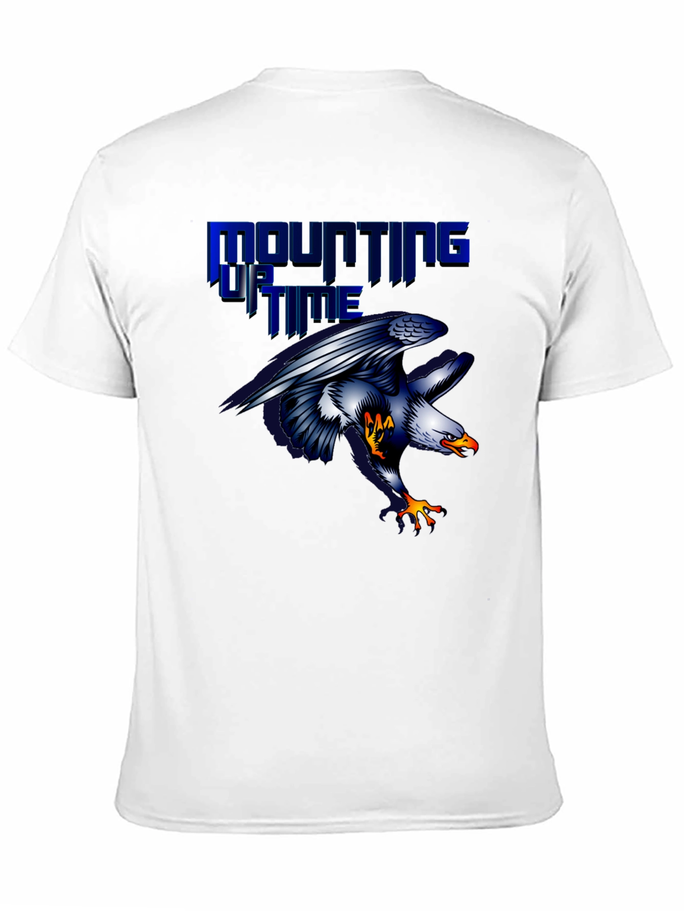 Mounting Up Time Eagle Graphic T-Shirt