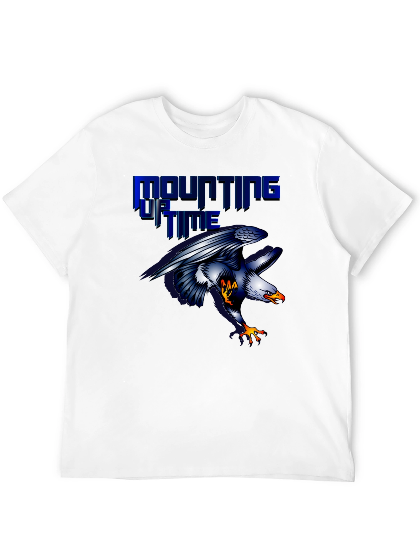 Mounting Up Time Eagle Graphic T-Shirt