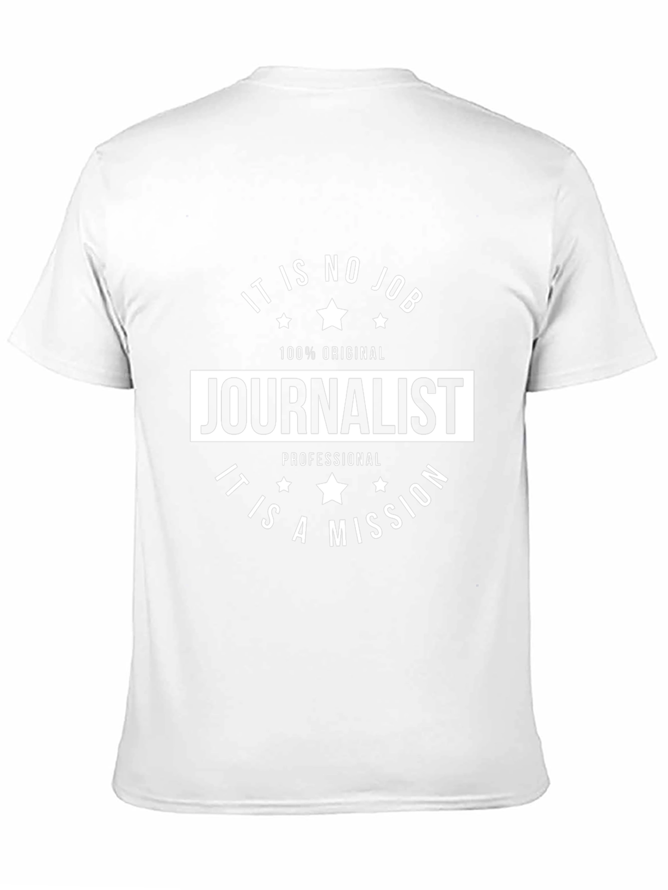 Journalist Mission Graphic Tee - Black