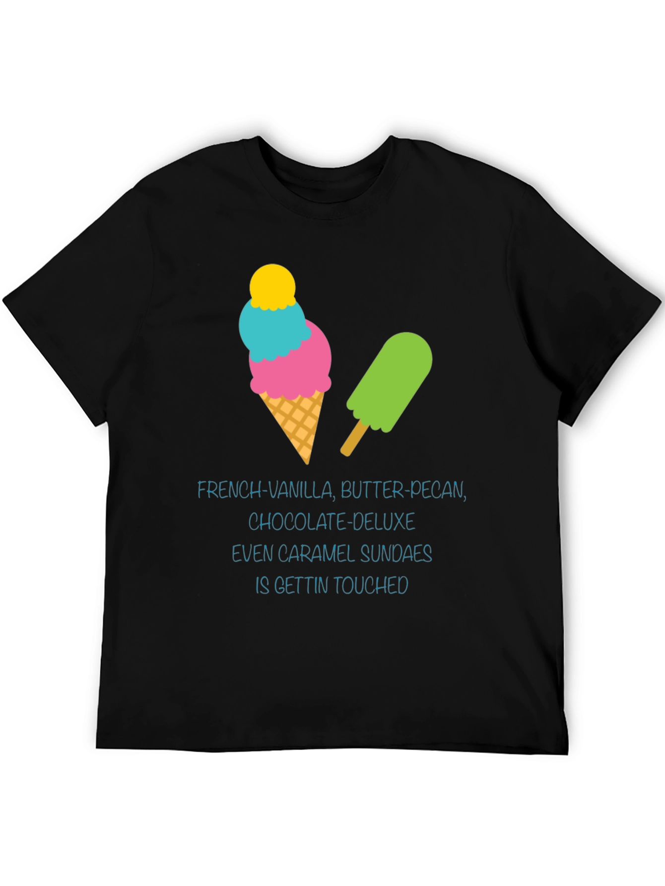 Ice Cream Graphic T-Shirt - Treat Yourself!