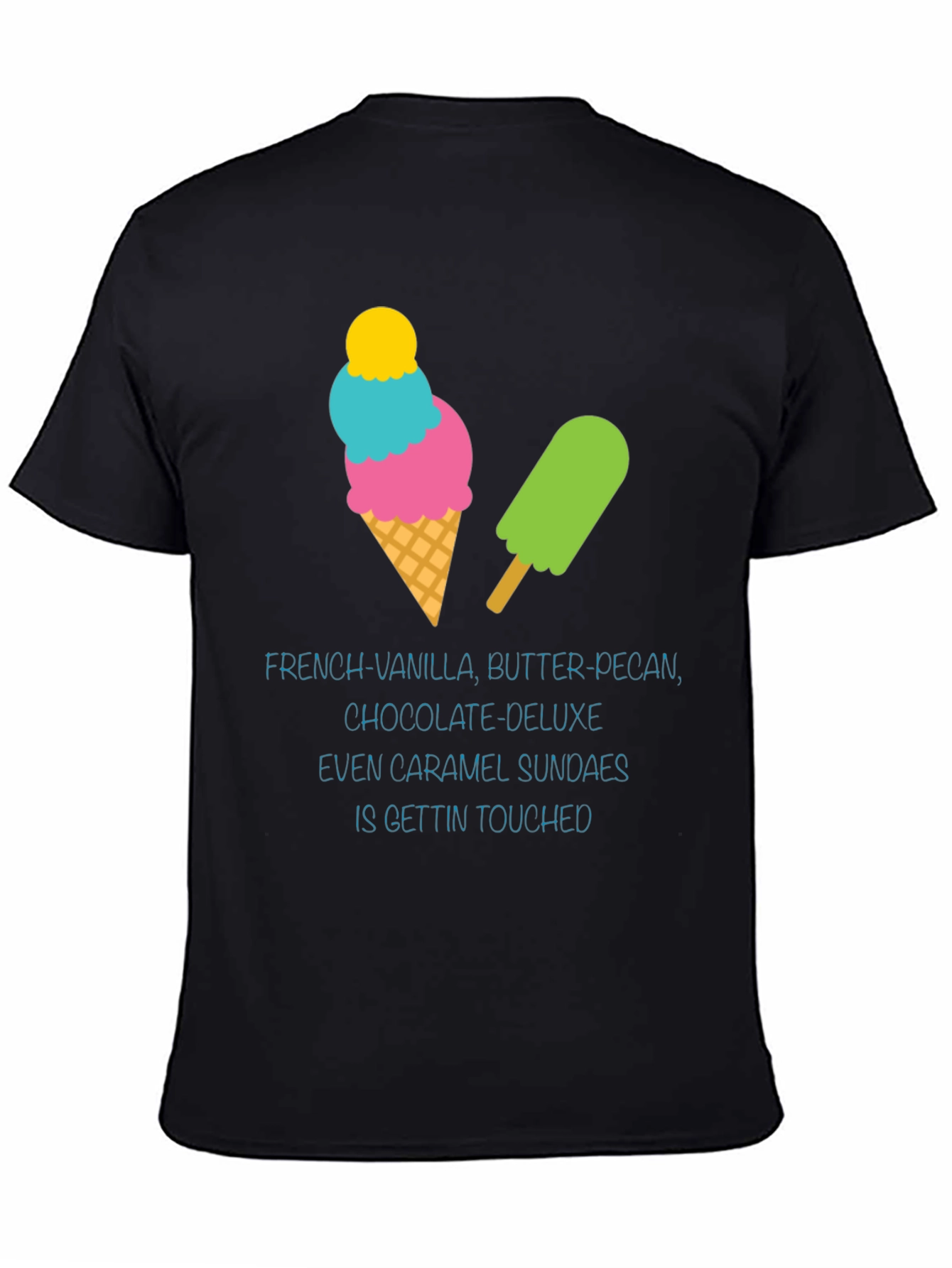 Ice Cream Graphic T-Shirt - Treat Yourself!